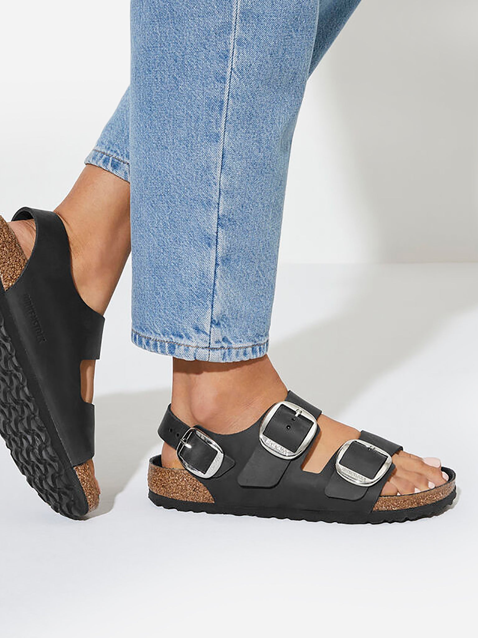Birkenstock Women's Milano Big Buckle Sandal