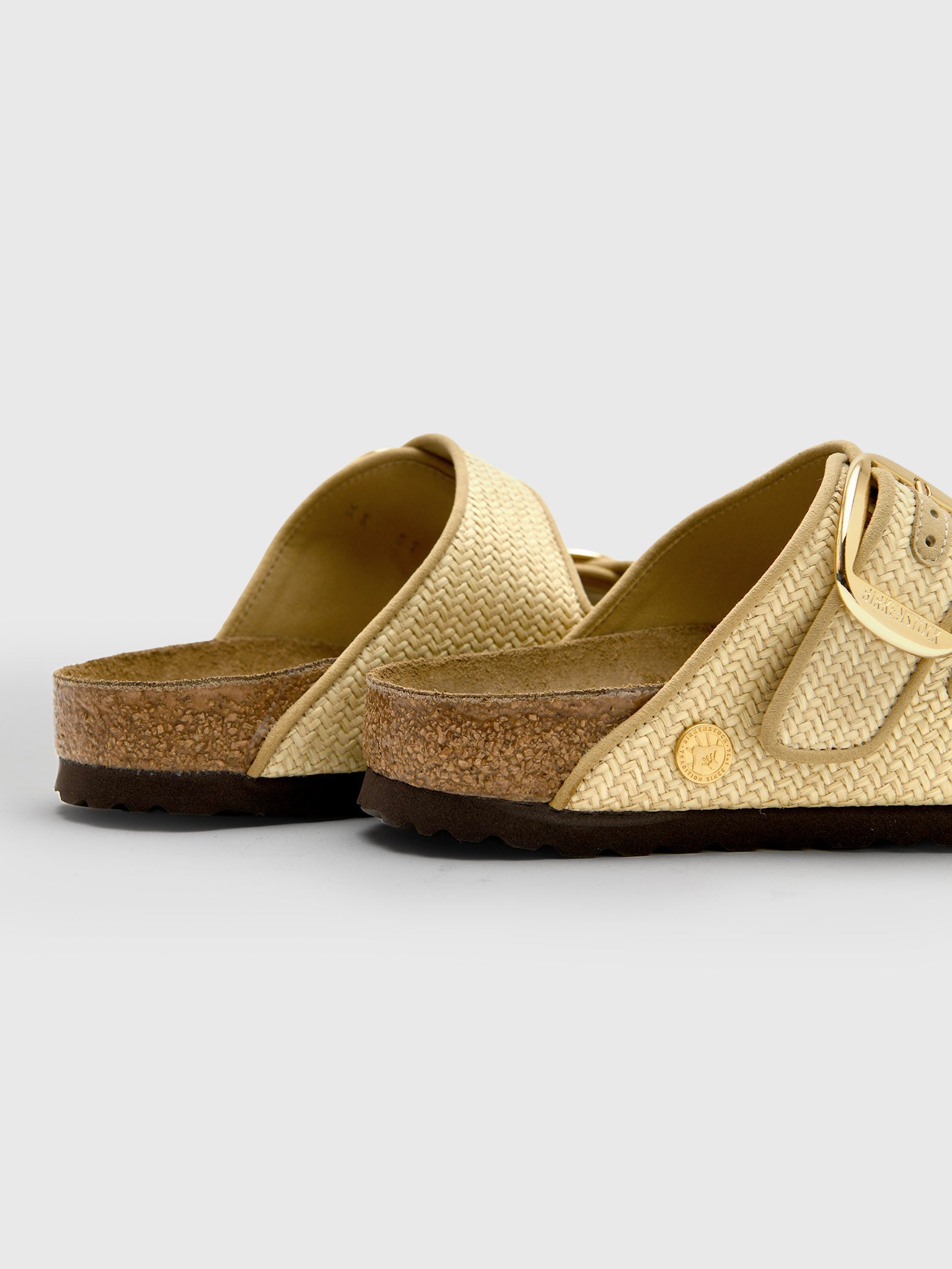 Birkenstock Women's Arizona Big Buckle Raffia Sandal