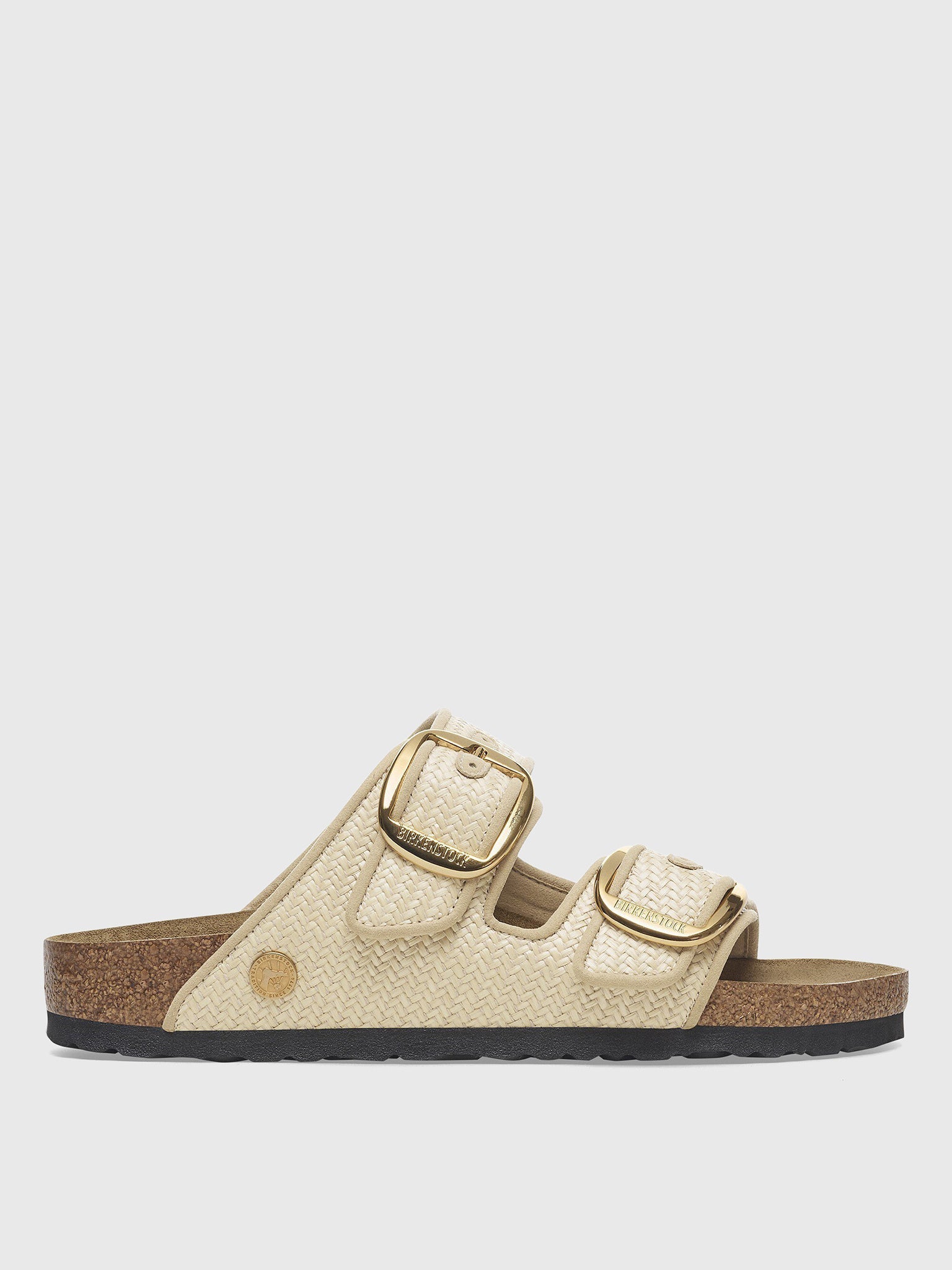 Birkenstock Women's Arizona Big Buckle Raffia Sandal