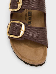 Birkenstock Women's Arizona Big Buckle Raffia Sandal