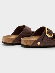 Birkenstock Women's Arizona Big Buckle Raffia Sandal
