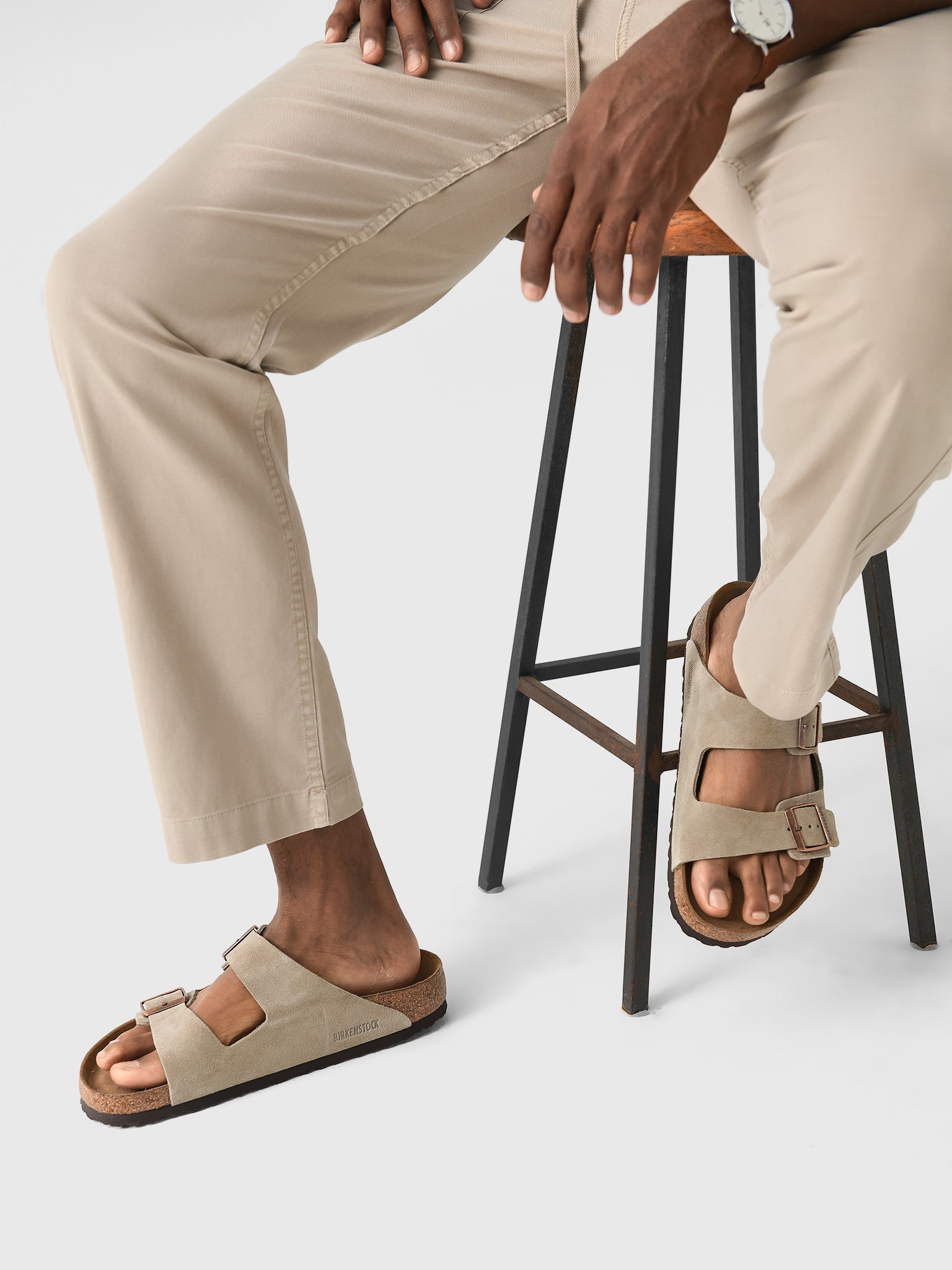 Birkenstock Men's Arizona Soft Footbed Sandal